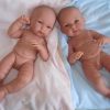 Llorens levensechte babypoppen tweeling full body jongen en meisje 35 cm - Afbeelding 22