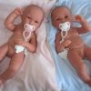 Llorens levensechte babypoppen tweeling full body jongen en meisje 35 cm - Afbeelding 20