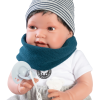 Antonio Juan pop babypop soft body bruin haar kleding en speen 42 cm - Afbeelding 4