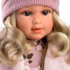 Llorens soft body pop Anna met blond haar en kleding 40 cm - Afbeelding 4