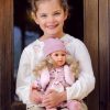 Llorens soft body pop Anna met blond haar en kleding 40 cm - Afbeelding 8