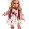 Llorens soft body pop Lucy met blond haar en kleding 40 cm - Afbeelding 13