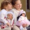 Llorens soft body pop Lucy met blond haar en kleding 40 cm - Afbeelding 11