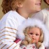 Llorens soft body pop Lucy met blond haar en kleding 40 cm - Afbeelding 10
