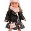 Llorens soft body pop Carla met blond haar en kleding 40 cm - Afbeelding 2