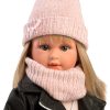 Llorens soft body pop Carla met blond haar en kleding 40 cm - Afbeelding 7