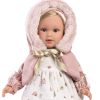 Llorens soft body pop Lucia met blond haar en kleding 40 cm - Afbeelding 14