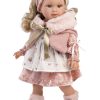 Llorens soft body pop Lucia met blond haar en kleding 40 cm - Afbeelding 3