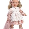 Llorens soft body pop Lucia met blond haar en kleding 40 cm - Afbeelding 11