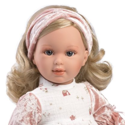 Llorens soft body pop Lucia met blond haar en kleding 40 cm - Afbeelding 4