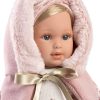 Llorens soft body pop Lucia met blond haar en kleding 40 cm - Afbeelding 9