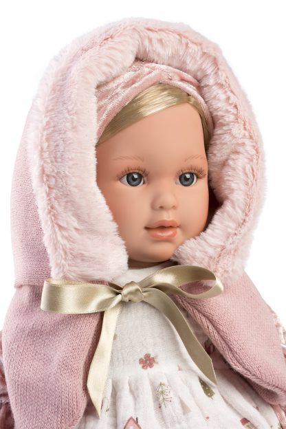 Llorens soft body pop Lucia met blond haar en kleding 40 cm - Afbeelding 9