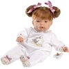 Llorens soft body babypop Joelle met rood haar en speen 38 cm - Afbeelding 2