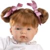 Llorens soft body babypop Joelle met rood haar en speen 38 cm - Afbeelding 3