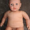 P15 Grote babypop blank voor babymassage etalage babykleding of als speelpop 60 cm - Afbeelding 7