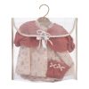 Llorens Poppenkleding 3 delig met jurkje Llorens voor pop 38 t/m 42 cm - Afbeelding 2