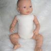 AD9s Levensechte Babypoppen set van 2 soft body blauwe en bruine ogen 52 cm - Afbeelding 6
