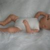 AD9s Levensechte Babypoppen set van 2 soft body blauwe en bruine ogen 52 cm - Afbeelding 10