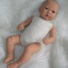 AD9 Levensechte Babypop Leoni soft body bruine ogen met speen 52 cm - Afbeelding 19