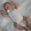 AD9s Levensechte Babypoppen set van 2 soft body blauwe en bruine ogen 52 cm - Afbeelding 5