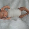 AD9d Levensechte Babypop Leoni soft body bruine ogen met kleding speen 52 cm - Afbeelding 23