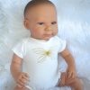 Poppenkleding rompertje By Astrup voor grote pop 48 t/m 52 cm - Afbeelding 4