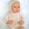 Poppenkleding By Astrup perzik gebreid voor pop 48 t/m 52 cm - Afbeelding 5