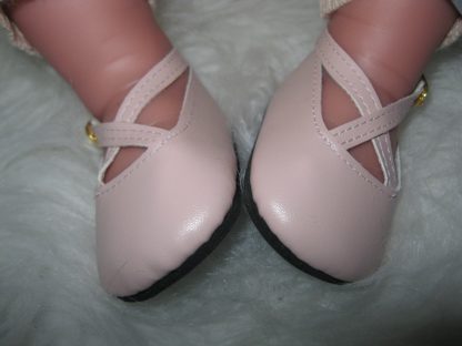 Poppenschoentjes By Astrup roze voor pop 41 t/m 46 cm - Afbeelding 4