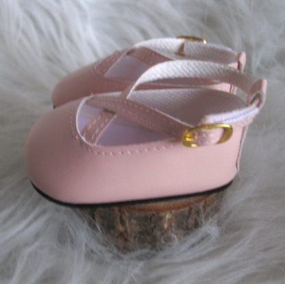 Poppenschoentjes By Astrup roze voor pop 41 t/m 46 cm - Afbeelding 7