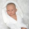 Poppen omslagdeken creme voor poppen maat 35 t/m 53 cm - Afbeelding 4