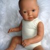 AD7 Levensechte Babypop Lisa soft body met slaapogen en speen 52 cm - Afbeelding 22