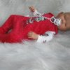 AD7b Levensechte Babypop soft body slaapogen kleding speen 52 cm - Afbeelding 24