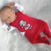 AD7b Levensechte Babypop soft body slaapogen kleding speen 52 cm - Afbeelding 6