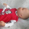 AD7b Levensechte Babypop soft body slaapogen kleding speen 52 cm - Afbeelding 9