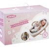 Llorens Poppenkleding 5 delig met reiswieg  Llorens voor pop 40 t/m 44 cm - Afbeelding 2