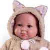 Antonio Juan pop babypop soft body bruine ogen in kleding 42 cm - Afbeelding 4