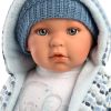 Llorens Poppenkleding 4 delig blauw wit Llorens voor pop 40 t/m 43 cm - Afbeelding 7