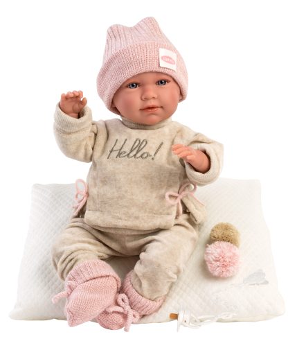 Llorens Poppenkleding 5 delig met ligkussen Llorens voor pop 39 t/m 43 cm - Afbeelding 9