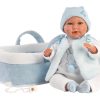 Llorens Poppenkleding 5 delig met reiswieg  Llorens voor pop 40 t/m 44 cm - Afbeelding 5