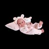 Antonio Juan levensechte babypop full body meisje bruine ogen met kleding 43 cm - Afbeelding 10