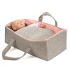 Poppen draagmand reiswieg recht model voor pop t/m 43 cm