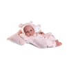 Antonio Juan levensechte babypop full body meisje bruine ogen met kleding 43 cm - Afbeelding 9