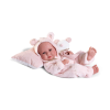 Antonio Juan levensechte babypop full body meisje bruine ogen met kleding 43 cm - Afbeelding 3
