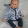 AD5a Levensechte babypop softbody pop met 2 delige kleding 53 cm - Afbeelding 14