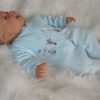 AD3w Levensechte Babypop soft body lachend met kleding 53 cm - Afbeelding 8