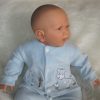 AD5h Levensechte babypop softbody pop met velours kleding 53 cm - Afbeelding 2