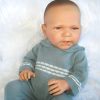ADK Levensechte Babypoppen newborn set meisje en jongen gekleed 52 cm - Afbeelding 9