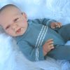 ADK Levensechte Babypoppen newborn set meisje en jongen gekleed 52 cm - Afbeelding 11
