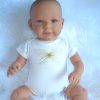 AD6a Levensechte Babypop Lara met romper en speen 52 cm - Afbeelding 14