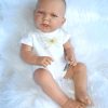 ADK1a Levensechte Babypop new born jongen in My Astrup romper 52 cm - Afbeelding 4